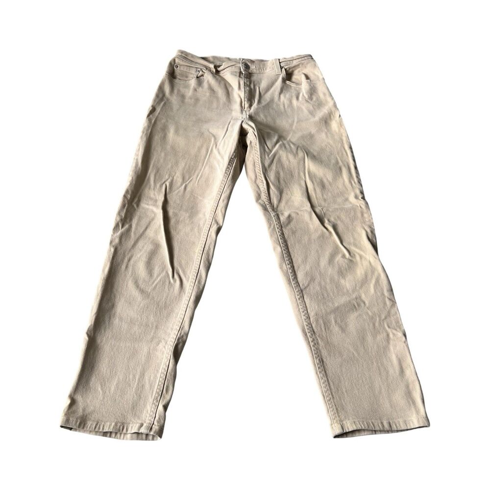 Levis 550 Relaxed Fit Tapered Leg Jeans Tan Beige High Rise Vintage‎ 14 Reg M